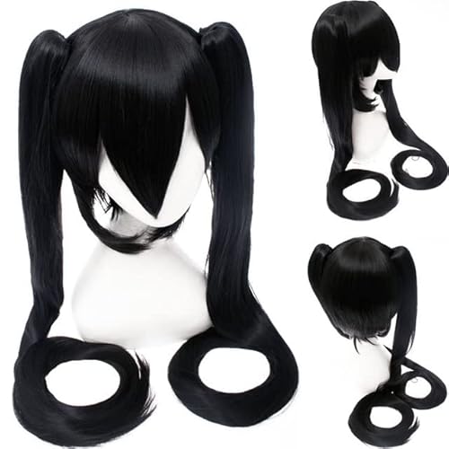 LINLINCD Cosplay wig 18 Farbe VOCALOID Hatsune Miku Cosplay Perücken 120cm lang Gerade für Frauen Mädchen Hochwertiges Haar Anime Blau Rot Schwarz Universal 2 von LINLINCD