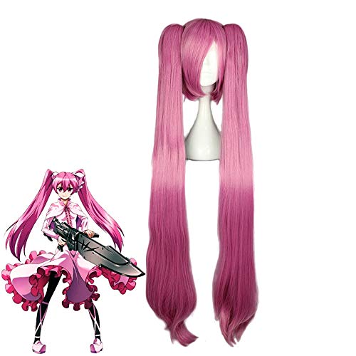 LINLINCD Cosplay wig Anime Akame ga KILL! Mine Long Two Ponytails Perücke Cosplay Kostüm Night Raid Frauen Hitzebeständige synthetische Haarperücken Akame ga KILL LINLINCD Cosplay wig Anime Akame ga KILL! Mine Long Two Ponytails Perücke Cosplay Kostüm Night Raid Frauen Hitzebeständige synthetische Haarperücken Akame ga KILL von LINLINCD