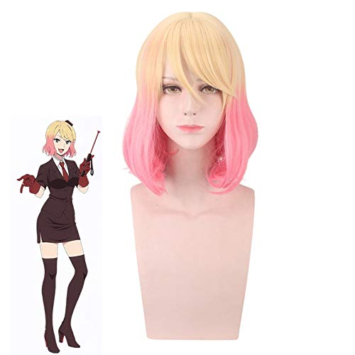LINLINCD Cosplay wig Anime Engel des Todes Catherine Ward Frauen kurze Perücke Cosplay Kostüm Hitzebeständige synthetische Haar Perücken Engel des Todes LINLINCD Cosplay wig Anime Engel des Todes Catherine Ward Frauen kurze Perücke Cosplay Kostüm Hitzebeständige synthetische Haar Perücken Engel des Todes von LINLINCD