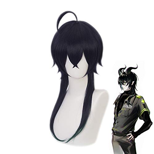 LINLINCD Cosplay wig Anime Twisted Wonderland MALLEUS DRACQMA Perücke Cosplay Kostüm Hitzebeständiges Kunsthaar Männer Frauen Karneval Party Perücken LINLINCD Cosplay wig Anime Twisted Wonderland MALLEUS DRACQMA Perücke Cosplay Kostüm Hitzebeständiges Kunsthaar Männer Frauen Karneval Party Perücken von LINLINCD