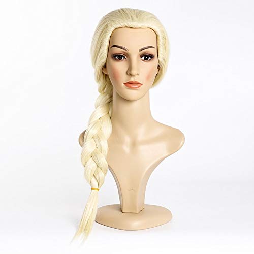 LINLINCD Cosplay wig Cosplay Perücken Elsa posiert als Perücke Anime Halloween Party Perücken+Perücke Cap weiß LINLINCD Cosplay wig Cosplay Perücken Elsa posiert als Perücke Anime Halloween Party Perücken+Perücke Cap weiß von LINLINCD