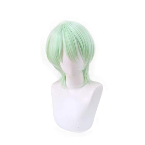 LINLINCD Cosplay wig Feuer Emblem ThreeHouses Byleth Beleth Hellgrüne Perücke Cosplay Kostüm Männer Frauen Hitzebeständig Synthetisches Haar Party Perücken Kurze Perücke LINLINCD Cosplay wig Feuer Emblem ThreeHouses Byleth Beleth Hellgrüne Perücke Cosplay Kostüm Männer Frauen Hitzebeständig Synthetisches Haar Party Perücken Kurze Perücke von LINLINCD