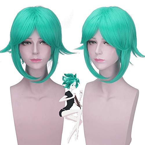 LINLINCD Cosplay wig Hoseki no Kuni Cosplay Perücke Phosphophyllite Land des glänzenden Kostüms Spiel Frau kurz Erwachsene Halloween Anime Haar Perücken von LINLINCD
