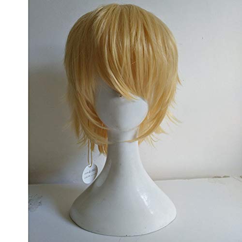 LINLINCD Cosplay wig Kuroko No Basketball Kise Ryota Perücke Hitzebeständige synthetische Haare Cosplay Kostüm Perücken+Perücke Cap LINLINCD Cosplay wig Kuroko No Basketball Kise Ryota Perücke Hitzebeständige synthetische Haare Cosplay Kostüm Perücken+Perücke Cap von LINLINCD
