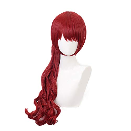 LINLINCD Cosplay wig Persona 5 P5R Yoshizawa Kasumi Rot Lang Lockig Pferdeschwanz Perücke Cosplay Kostüm Hitzebeständig Synthetisches Haar Frauen Party Perücken LINLINCD Cosplay wig Persona 5 P5R Yoshizawa Kasumi Rot Lang Lockig Pferdeschwanz Perücke Cosplay Kostüm Hitzebeständig Synthetisches Haar Frauen Party Perücken von LINLINCD