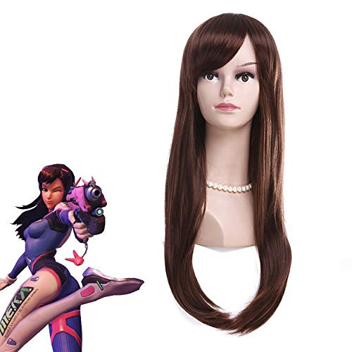 LINLINCD Cosplay wig Spiel OW DVA D.va Copslay Perücke Farbe Hana Aong Perücke Kostüm Peruca DVA Cosplay Frauen 65cm Perücken LINLINCD Cosplay wig Spiel OW DVA D.va Copslay Perücke Farbe Hana Aong Perücke Kostüm Peruca DVA Cosplay Frauen 65cm Perücken von LINLINCD