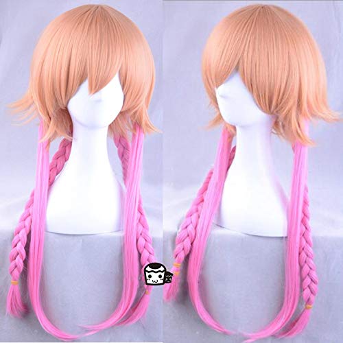 LINLINCD Ninomiya Asuka Mischfarbe Perücke Cosplay Halloween Idolm Ster Cinderella Mädchen Cosplay Haar von LINLINCD