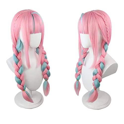 LINLINCD-Wig Anime Cosplay Anime Hololive Make Akia COS Pseudo Virtual Animation Wig Anime Wig LINLINCD-Wig Anime Cosplay Anime Hololive Make Akia COS Pseudo Virtual Animation Wig Anime Wig von LINLINCD