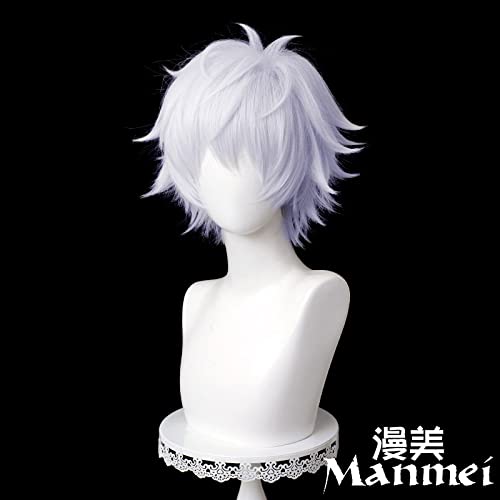 LINLINCD-Wig Anime Cosplay Curse Back to Battle cos Wig Polygonum cuspidatum Yuren Fu HEI Meguzaki Wild Rose Gou Gou Gou Curling Thorn Gou Gou Distributed von LINLINCD
