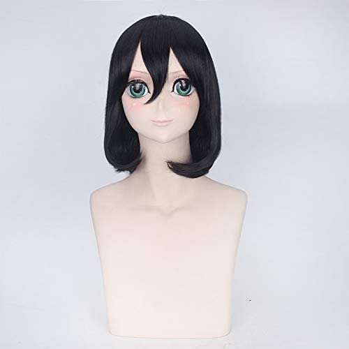 LINLINCD-Wig Anime Cosplay Perücke for Anime Perücken Cosplay Christmas Attacking Giant Adult Mikasa Ackerman Black Bob Head Universal Cos Perücke LINLINCD-Wig Anime Cosplay Perücke for Anime Perücken Cosplay Christmas Attacking Giant Adult Mikasa Ackerman Black Bob Head Universal Cos Perücke von LINLINCD