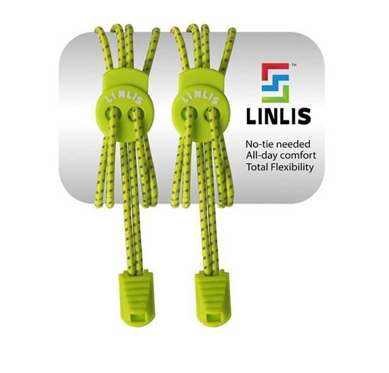 LINLIS Schnürsenkel Elastische Schnürsenkel ohne zu schnüren LINLIS Stretch FIT Komfort, Wasserresistenz Strapazierfähig Anwenderfreundlich 27 prächtige Farben von LINLIS
