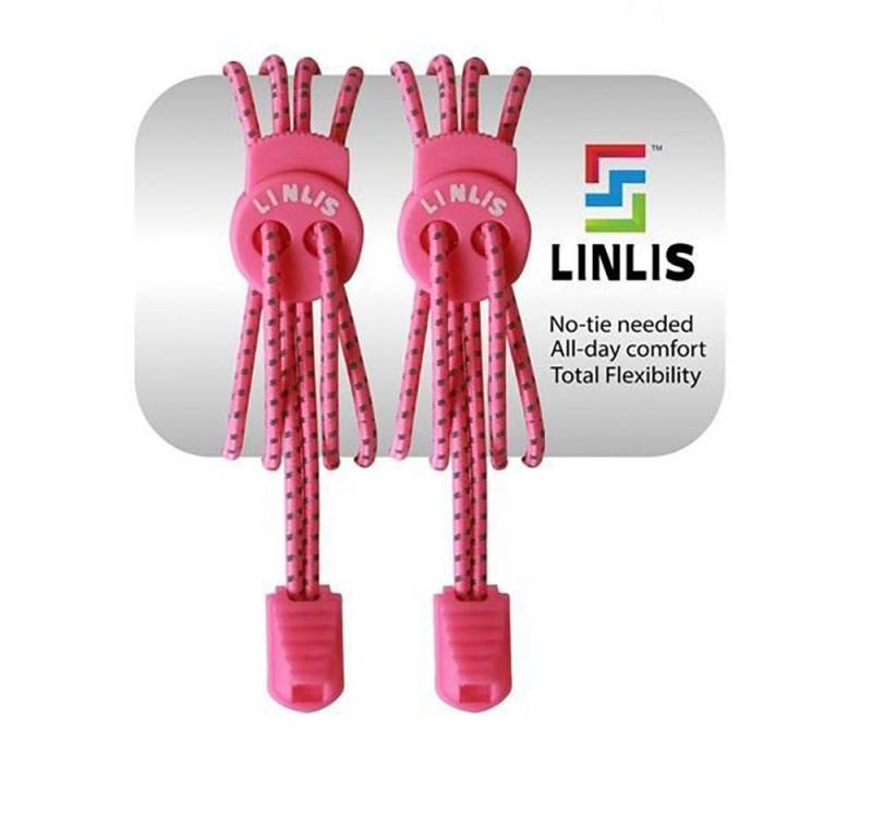 LINLIS Schnürsenkel Elastische Schnürsenkel ohne zu schnüren LINLIS Stretch FIT Komfort, Wasserresistenz Strapazierfähig Anwenderfreundlich 27 prächtige Farben von LINLIS