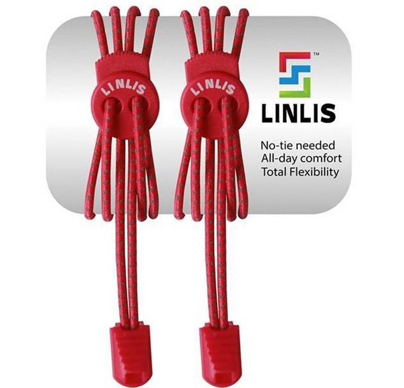 LINLIS Schnürsenkel Elastische Schnürsenkel ohne zu schnüren LINLIS Stretch FIT Komfort, Wasserresistenz Strapazierfähig Anwenderfreundlich 27 prächtige Farben von LINLIS