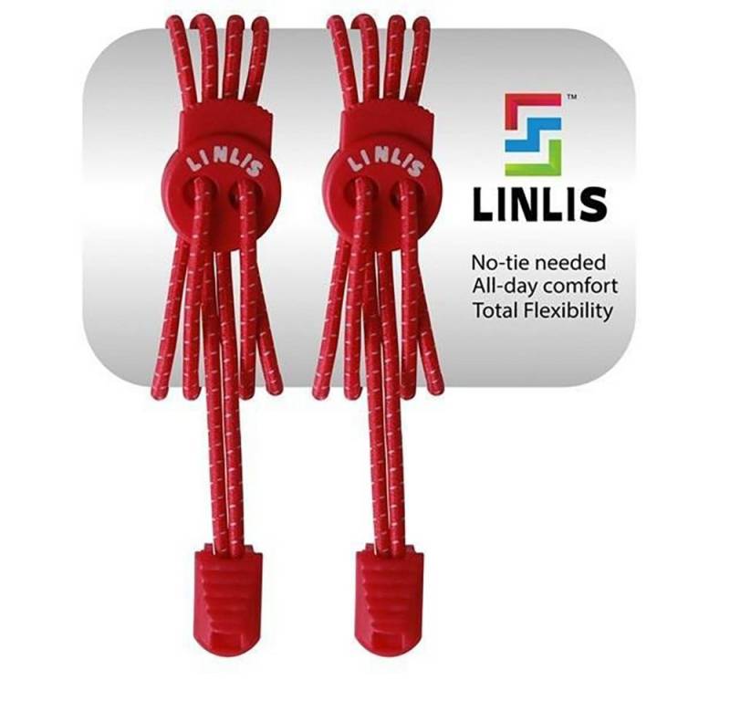 LINLIS Schnürsenkel Elastische Schnürsenkel ohne zu schnüren LINLIS Stretch FIT Komfort, Wasserresistenz Strapazierfähig Anwenderfreundlich 27 prächtige Farben von LINLIS