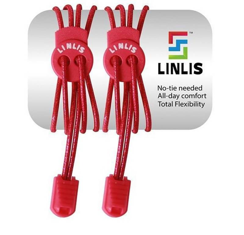 LINLIS Schnürsenkel Elastische Schnürsenkel ohne zu schnüren LINLIS Stretch FIT Komfort, Wasserresistenz Strapazierfähig Anwenderfreundlich 27 prächtige Farben von LINLIS