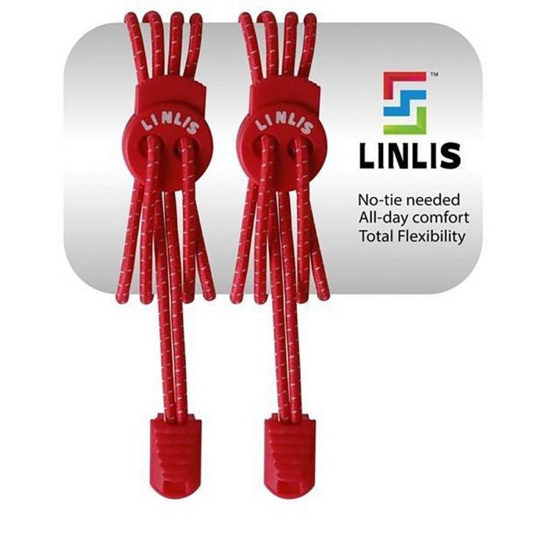 LINLIS Schnürsenkel Elastische Schnürsenkel ohne zu schnüren LINLIS Stretch FIT Komfort, Wasserresistenz Strapazierfähig Anwenderfreundlich 27 prächtige Farben von LINLIS