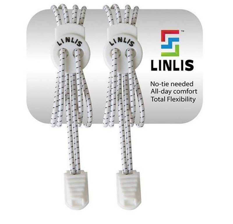 LINLIS Schnürsenkel Elastische Schnürsenkel ohne zu schnüren LINLIS Stretch FIT Komfort, Wasserresistenz Strapazierfähig Anwenderfreundlich 27 prächtige Farben von LINLIS