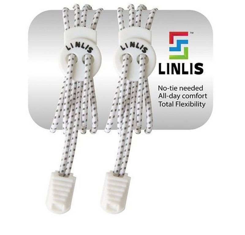 LINLIS Schnürsenkel Elastische Schnürsenkel ohne zu schnüren LINLIS Stretch FIT Komfort, Wasserresistenz Strapazierfähig Anwenderfreundlich 27 prächtige Farben von LINLIS