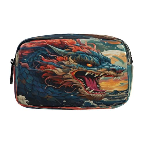 LINNIKEEEE Aquarell Chinesischer Drache Federmäppchen, Kosmetiktasche,Make-Up-Tasche,Studenten-Stiftetui für Mädchen Jungen LINNIKEEEE Aquarell Chinesischer Drache Federmäppchen, Kosmetiktasche,Make-Up-Tasche,Studenten-Stiftetui für Mädchen Jungen von LINNIKEEEE