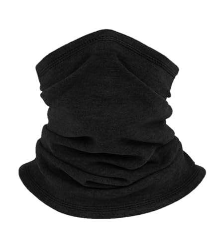 LINUCKER Schlauchschal Herren Damen Halswärmer Halsschlauch Neckwarmer Sport Loop Schal Winter Sportschal Fleece Halstuch Multifunktionstuch Laufschal Skimaske Gesichtsmaske Für Motorrad Fahrrad Ski von LINUCKER