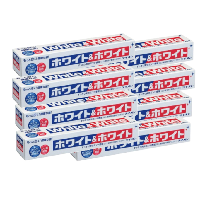 LION - White & White Toothpaste (8ea) von LION