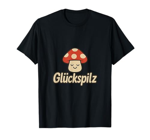 GLÜCKSPILZ | Mutmach Design | Geschenk Mädchen & Jungen T-Shirt von LIONHERZ