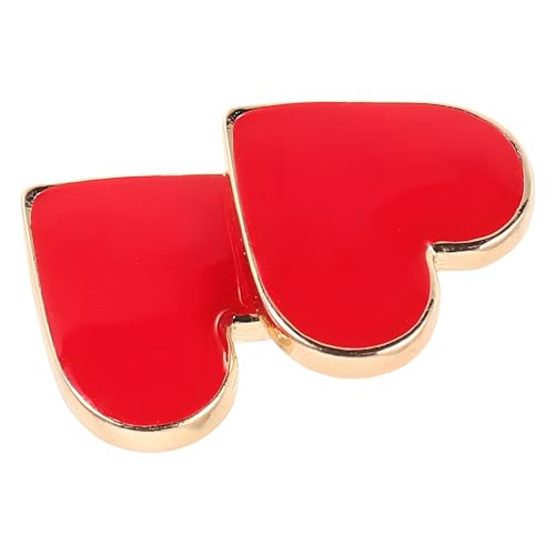 LIOOBO Moderne Rote Herz Ohrstecker für Damen Stilvolle Kleine Ohrringe Herzform Romantisch Vielseitig für Alltag und Partys LIOOBO Moderne Rote Herz Ohrstecker für Damen Stilvolle Kleine Ohrringe Herzform Romantisch Vielseitig für Alltag und Partys von LIOOBO