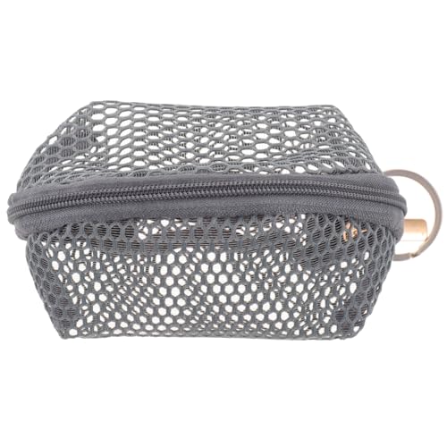 LIOOBO Mini Münzgeldbörse Netz Aufbewahrungstasche Einfache Mode Geldbörse Kleine Brieftasche Kosmetiktasche Reisen Geschäft Schule von LIOOBO