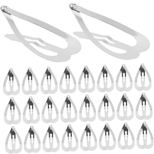 LIOOBO 100 Stck Teiliges Herz haarspangen Stabile für Mädchen Haarschmuck für Styling und Abteilen Dekorative Haarklammern für Alltag und Besondere Anlässe Wie Valentinstag und von LIOOBO