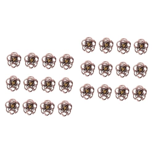 LIOOBO 12er Set Mini-Rosenblumen-Haarklammern Aus Metall Vintage Haarschmuck Für Frauen Und Mädchen Ideal Für Hochzeiten Partys Und Den Alltag Stilvolle Haaraccessoires von LIOOBO