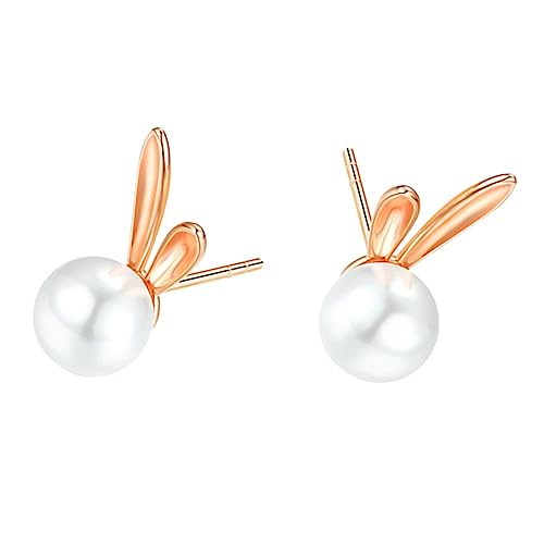 LIOOBO 1Paar Hasenohrringe mit Perlen Statement Ohrstecker für Frauen Stilvolle Goldene Ohrstecker für Partys und Besondere Anlässe Perfektes für Ihre Liebsten LIOOBO 1Paar Hasenohrringe mit Perlen Statement Ohrstecker für Frauen Stilvolle Goldene Ohrstecker für Partys und Besondere Anlässe Perfektes für Ihre Liebsten von LIOOBO