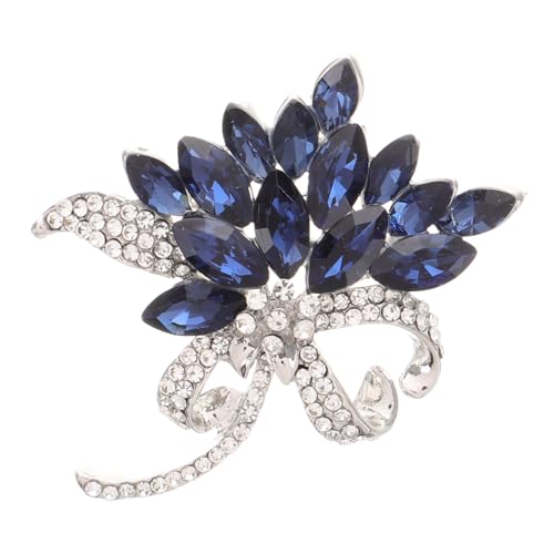 LIOOBO 1Stück Brosche für Frauen Stilvolle Legierungsansteckblume im Retro Design Kleidung Taschen Hüte Hochwertige Brosche Geschenkidee von LIOOBO