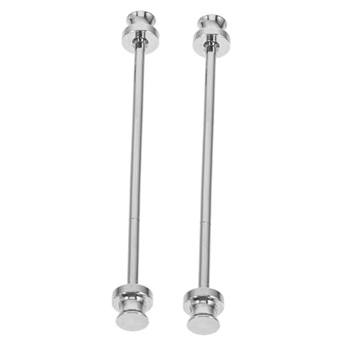 LIOOBO 2 Stück Herren Kragen Bar Pins aus Langlebiger Legierung Leichte Krawattenklammern für Hemdkragen Einfach zu Befestigen Stilvolle Anzugbroschen für Formelle Anlässe von LIOOBO