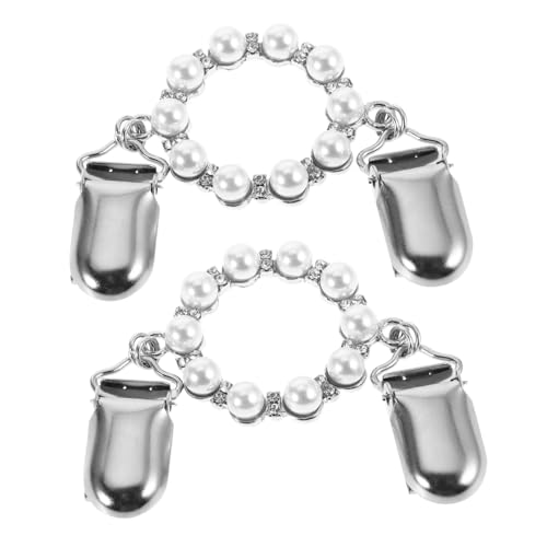LIOOBO 2 Stück Vintage Cardigan Collar Clips Multifunktionale Pullover Schal Broschen aus Zinklegierung Leichtes Kompaktes Design für Damen Kleidung und Accessoires von LIOOBO