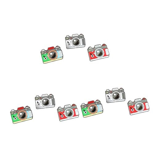 LIOOBO 3 Sätze Kamera Broschen Legierung Cartoon Brustnadel Für Kleidung Taschen Hüte Und Perfektes Accessoire Für Mädchen Und Frauen Zufällige Farben 3 Stück * 3 von LIOOBO