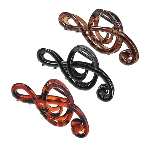 LIOOBO 3 Stück Musikalische Note Haarklammern für Frauen Haaraccessoires mit Rutschfester Halterung Verarbeitung LIOOBO 3 Stück Musikalische Note Haarklammern für Frauen Haaraccessoires mit Rutschfester Halterung Verarbeitung von LIOOBO