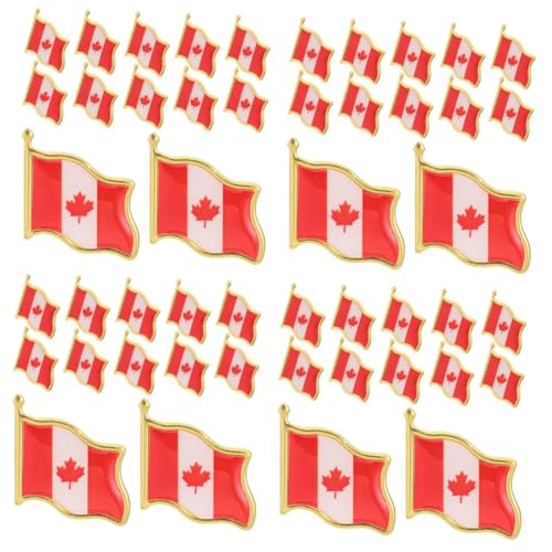 LIOOBO 4 Sätze Flaggen Anstecker Metall Brosche Für Kleidung Wiederverwendbare Anstecknadel Im Flaggen Design Für Reisen Und Patriotische Anlässe 25 Stück * 4 von LIOOBO