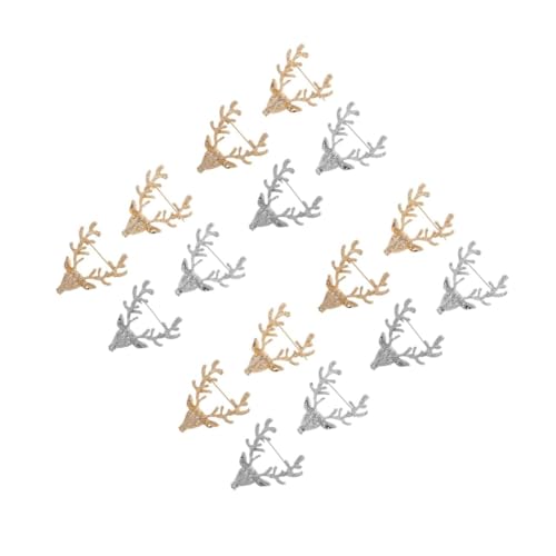 LIOOBO 4 Sätze Metallbroschen Reh Anstecker Für Damen Schmucknadeln Für Kleidung Schals Und Hüte Vielseitige Dekoration Für 4 Stück * 4 von LIOOBO