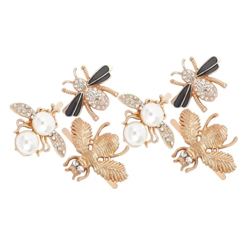 LIOOBO 6stücke Schuhschnalle Aus Metall Schuhdekorations-charms Für Damen Schuhclip-schnallen Mit Zirkonia Schuhschnallendekor Für Pumps Und Flache Schuhe von LIOOBO