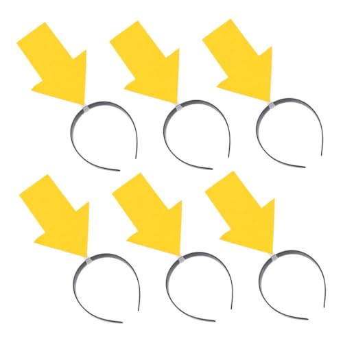 LIOOBO 6 Stück Einzigartige Haaraccessoires für Erwachsene für Halloween Geburtstagsfeiern und Fotorequisiten von LIOOBO