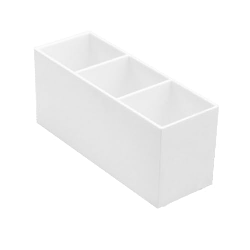 LIOOBO Acryl Make-up Ständer Für Schreibtisch – Kosmetik Organizer Mit Für - Lippenstifte Und Kleinigkeiten – Eleganter Pinselhalter Für Ordnung Und Stil Im Bad Oder Am von LIOOBO