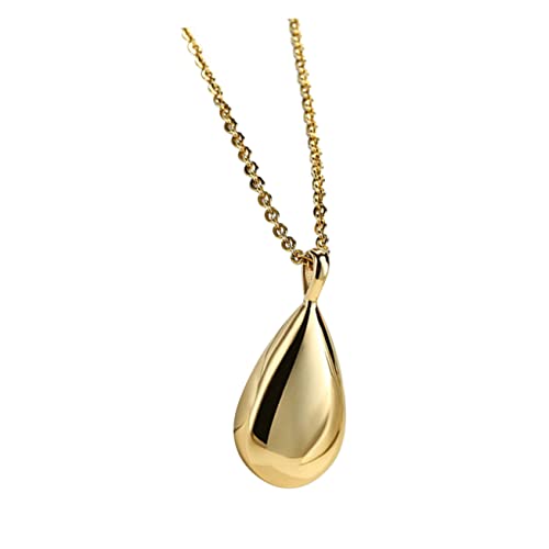 LIOOBO Aromatherapie Halskette mit Urne Wasserfall Design Parfüm Diffusor Schmuck für Frauen Kette für Mutter und Freundin von LIOOBO