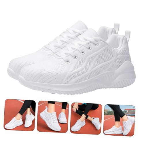 LIOOBO Atmungsaktive Leichte Unisex Sportschuhe mit Guter Elastizität Bequemen Laufsohlen Modischem Design für Laufen Freizeit und Reisen Praktische Tragbare Sportschuhe von LIOOBO