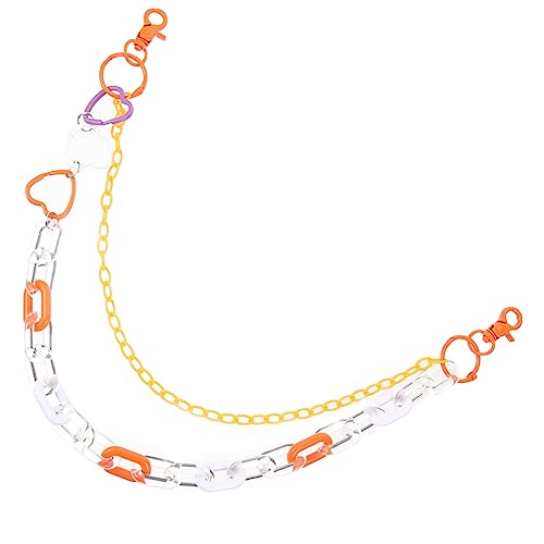 LIOOBO Acrylketten-accessoire Für Hosen Dekorative Jeanskette Punk-hosenkette Vielseitig Einsetzbar Für Jeans Röcke Handtaschen Tägliche Nutzung Und Partys von LIOOBO