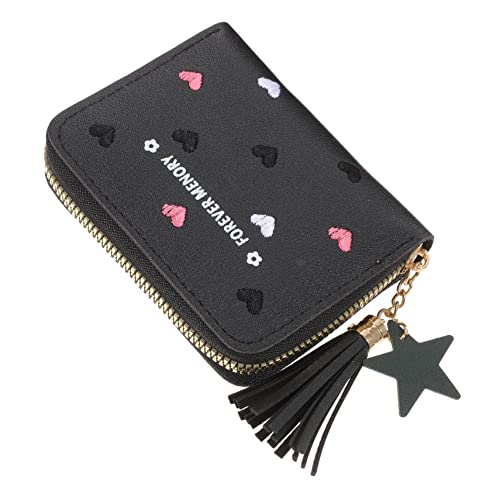 LIOOBO Cartoon Kartenetui Für Frauen Aus Pu Mit Kartenfach Und Schutzcover Für Karten Praktische Geldbörse Für Damen von LIOOBO
