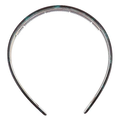 LIOOBO Dekoratives Haarband Für Damen Rutschfester Kopfhaarschmuck Aus Acetat Tolle Gesichtsreinigung Kopfbedeckung Für Partys Hochzeiten Und Alltag Dunkelgrün von LIOOBO