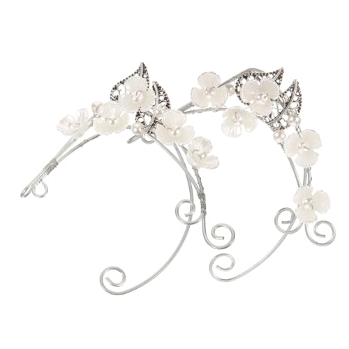LIOOBO Ear für Damen Non Piercing Ohrclips Vintage Stil Ohrschmuck Elegant und Sicher Leicht zu Tragen Passend für Party Alltag und Cosplay von LIOOBO