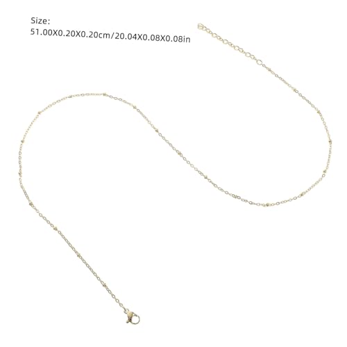 LIOOBO Feine Damen Kette Gold Kurz Halskette mit Rundperlen Elegant Vergoldet Komfortabel Vielseitig für Büro und Freizeit LIOOBO Feine Damen Kette Gold Kurz Halskette mit Rundperlen Elegant Vergoldet Komfortabel Vielseitig für Büro und Freizeit von LIOOBO