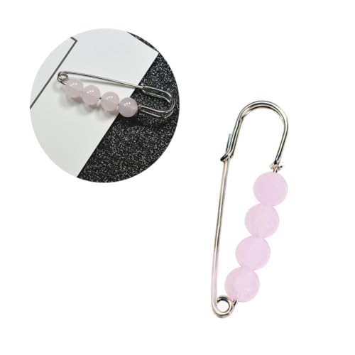 LIOOBO Große Perlen Brosche für Damen Anstecknadel für Schal Kleid oder Abendmode für Hochzeiten Partys und Alltag Stilvolles Schmuckstück für Freunde und Familie von LIOOBO