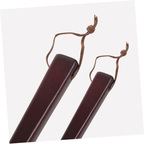 LIOOBO Holzschuhlöffel Mit Langem Griff Lang Rot Zum Schneiden Von Schuhsohlen Hilft Beim Aufstehen Geeignet Für Männer Frauen Senioren Und Reisen von LIOOBO